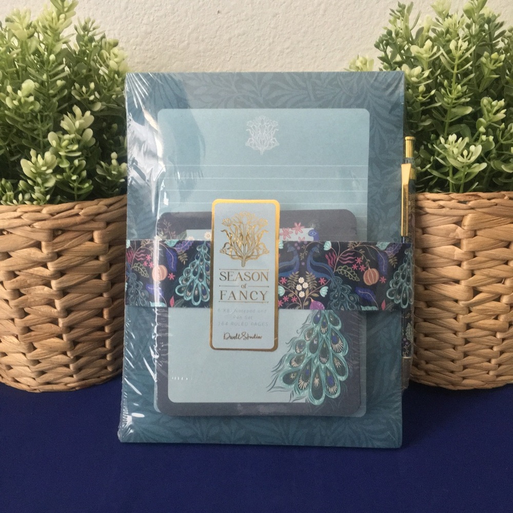 Peacock Stationery Set - Picture 3 of 6